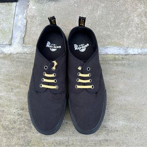 Dr. Martens Men’s Canvas Pressler Black Size 10 Med